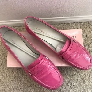 Bandolino Whimsy Pink Patent Loafers